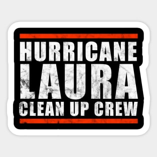 Hurricane Laura Clean Up Sticker